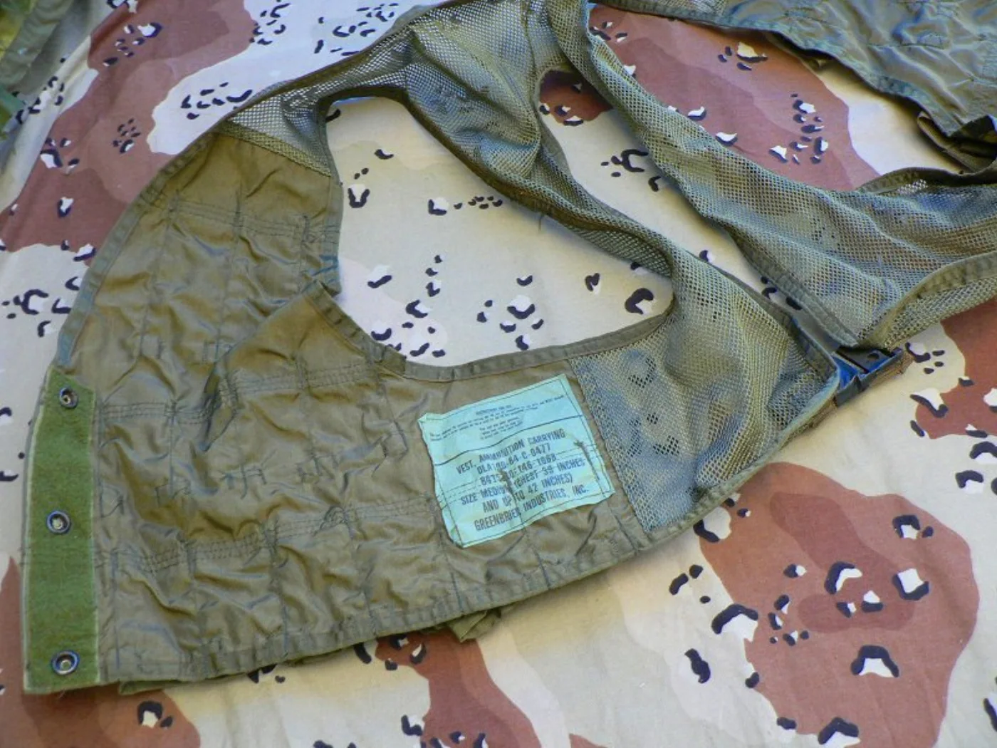 ミリタリーショップ 南国百貨店.COM|沖縄 VEST AMMUNITION CARRYING -M- [Z L-166 記録写真6