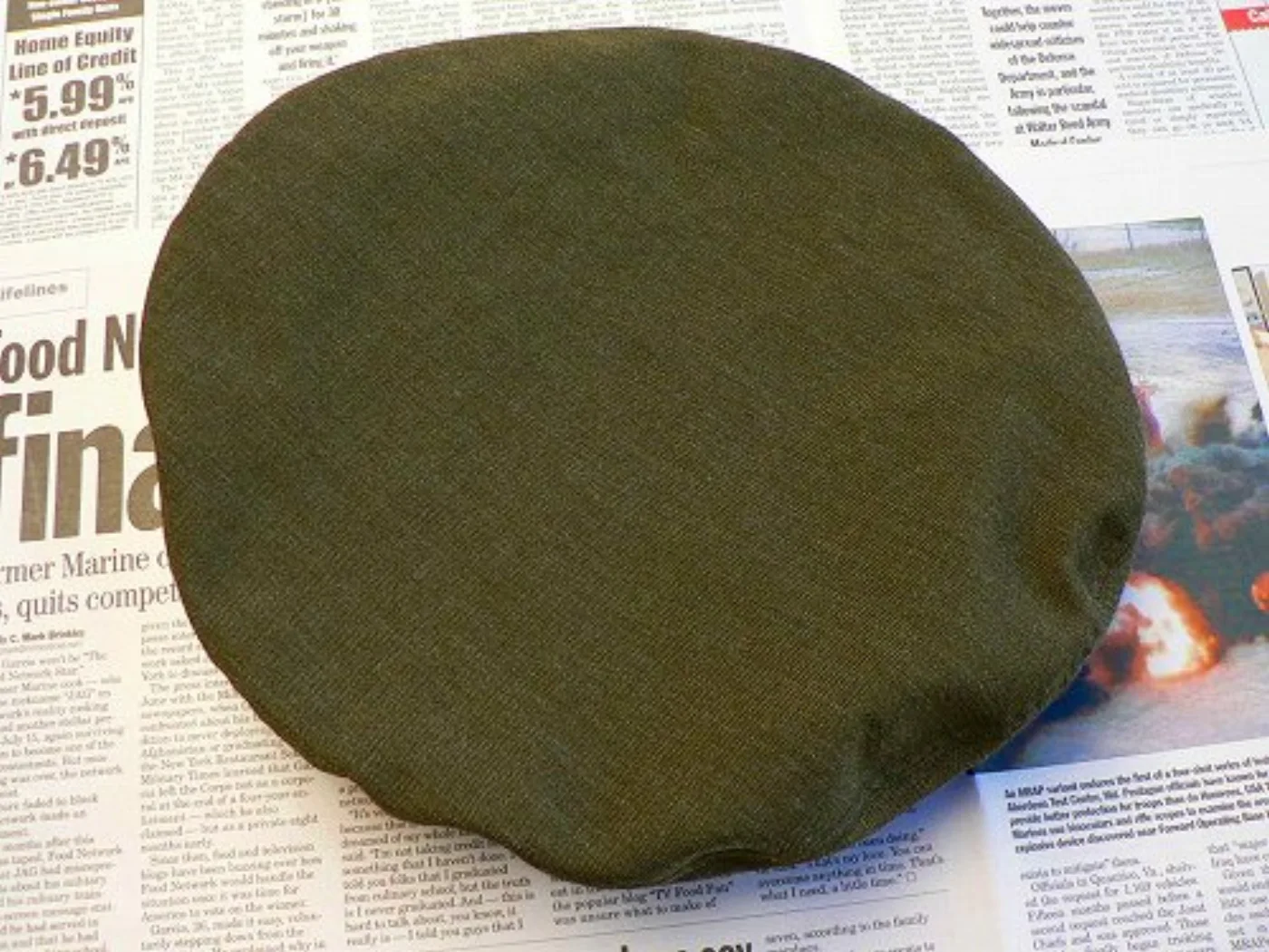 ミリタリーショップ 南国百貨店.COM|沖縄 CROWN,SERVICE CAP [E-492] - 米軍放出品サイズ： 記録写真2