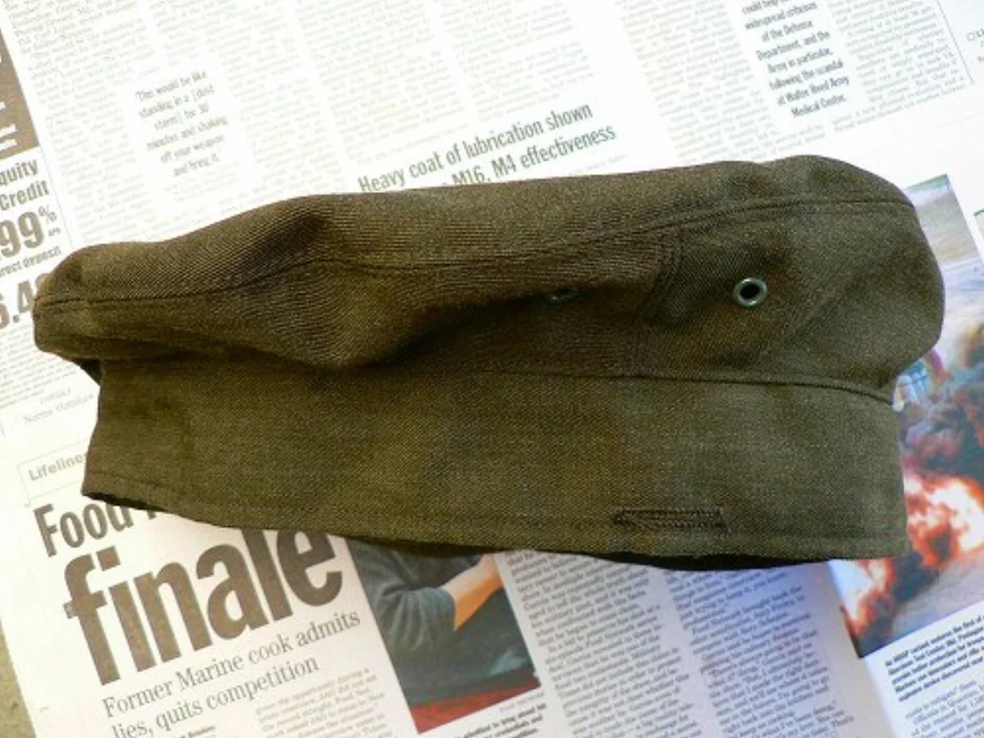 ミリタリーショップ 南国百貨店.COM|沖縄 CROWN,SERVICE CAP [E-492] - 米軍放出品サイズ： 記録写真4