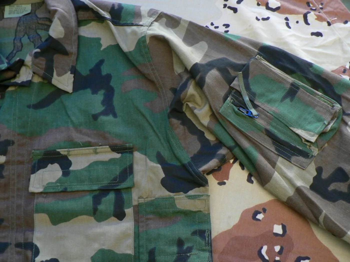 ミリタリーショップ 南国百貨店.COM|沖縄 ARMY コブラなどヘリクルー用戦闘服 難燃繊維 新品 上下セット M [ 記録写真5