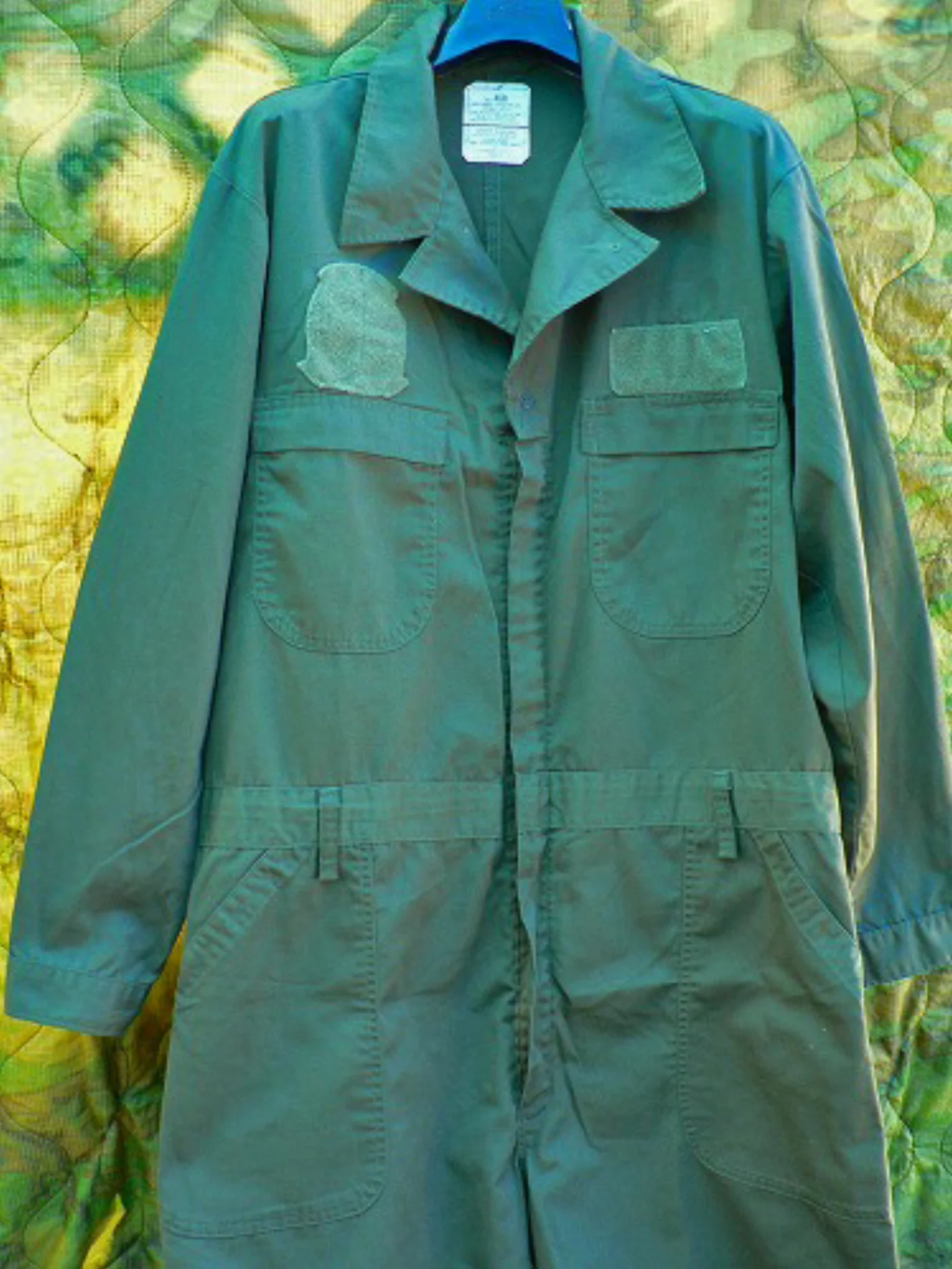 ミリタリーショップ 南国百貨店.COM|沖縄 メカニックカバーオール 米軍つなぎ 46R [J-242] - メカニック 記録写真4
