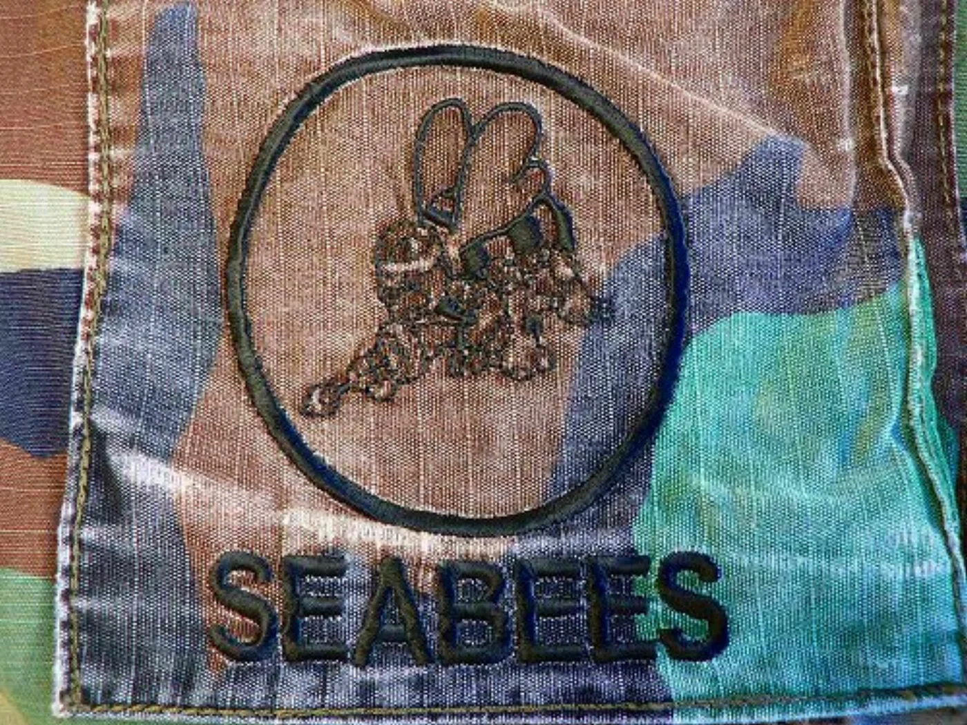 ミリタリーショップ 南国百貨店.COM|沖縄 迷彩服 ジャケット SEABEES [Z-525] - 米軍放出品・SEA 記録写真3