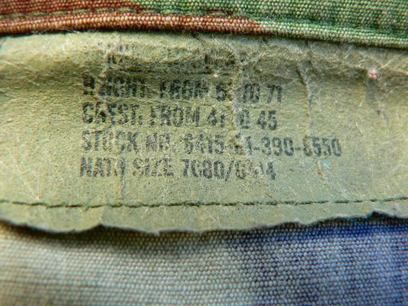 ミリタリーショップ 南国百貨店.COM|沖縄 迷彩服 ジャケット SEABEES [Z-525] - 米軍放出品・SEA 記録写真4