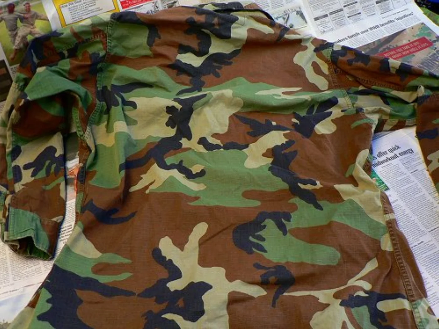 ミリタリーショップ 南国百貨店.COM|沖縄 迷彩服 ジャケット SEABEES [Z-525] - 米軍放出品・SEA 記録写真8