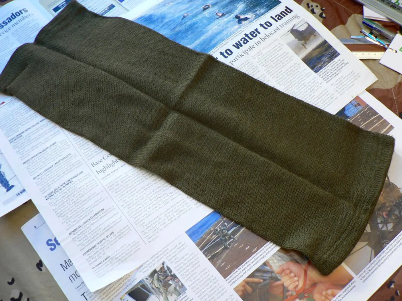 ミリタリーショップ 南国百貨店.COM|沖縄 SCARF HEADOVER WOOL ネックウォーマー 新品 [H-27 記録写真4