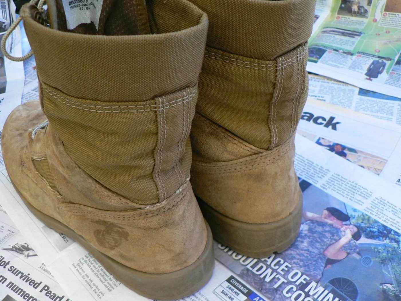 ミリタリーショップ 南国百貨店.COM|沖縄 デザートブーツ 9.5R USMC BATES [B-650] - デザー 記録写真8
