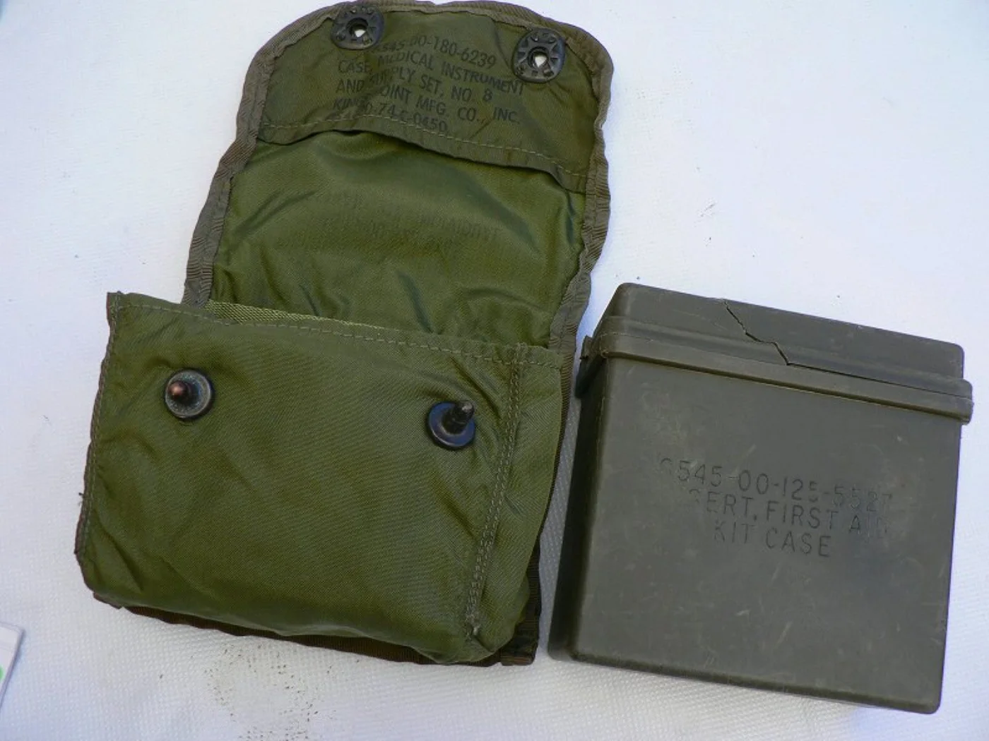 ミリタリーショップ 南国百貨店.COM|沖縄 FIRST AID KIT INDIVIDUAL 中味入り １個 [D-1 記録写真7