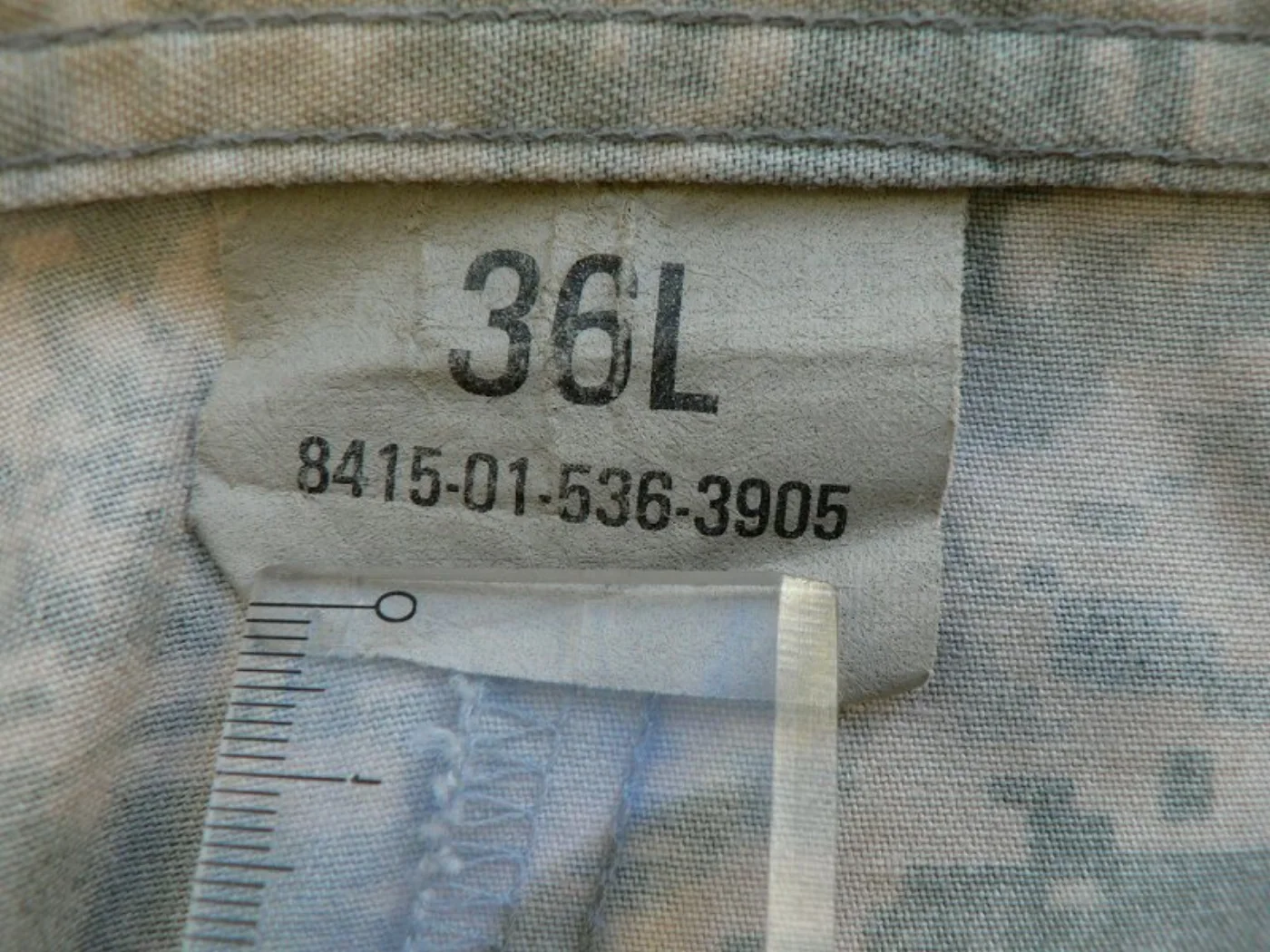 ミリタリーショップ 南国百貨店.COM|沖縄 ABU エアフォース 迷彩服 パンツ タイガー 36L [Z-903] - 記録写真5