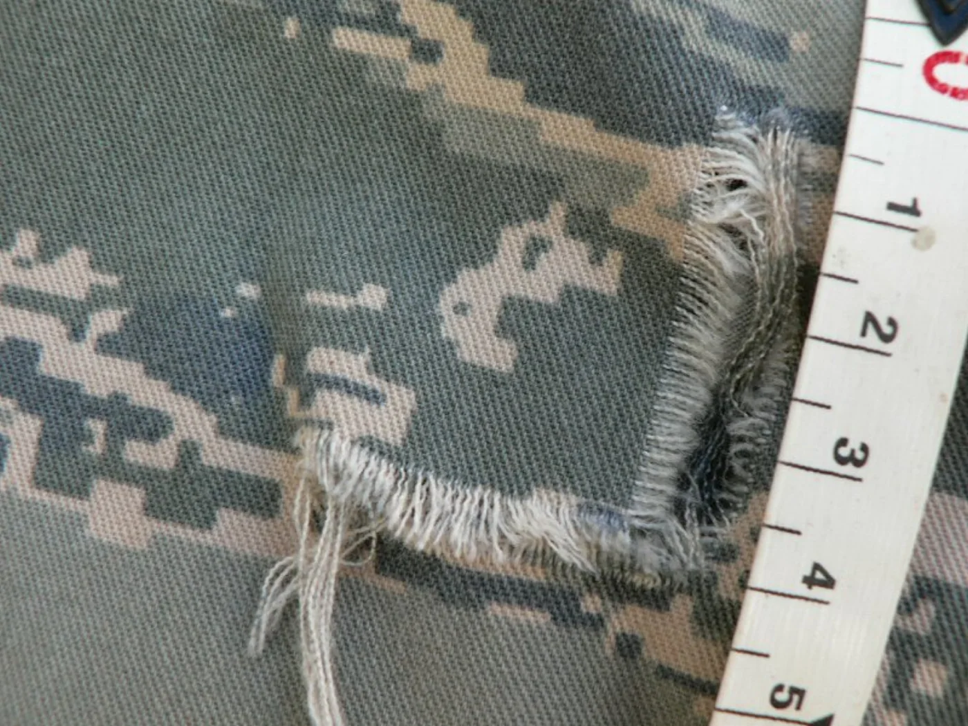 ミリタリーショップ 南国百貨店.COM|沖縄 ABU エアフォース 迷彩服 パンツ タイガー 38L キズあり [Z-9 記録写真4