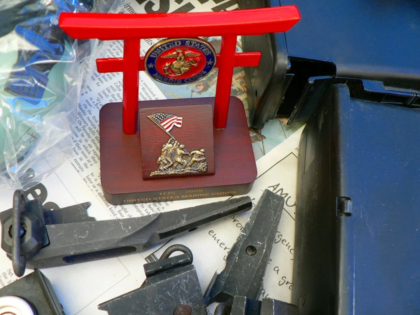 ミリタリーショップ 南国百貨店.COM|沖縄 トリイステーション MARINE CORPS 置物 [D-959] - ト 記録写真5