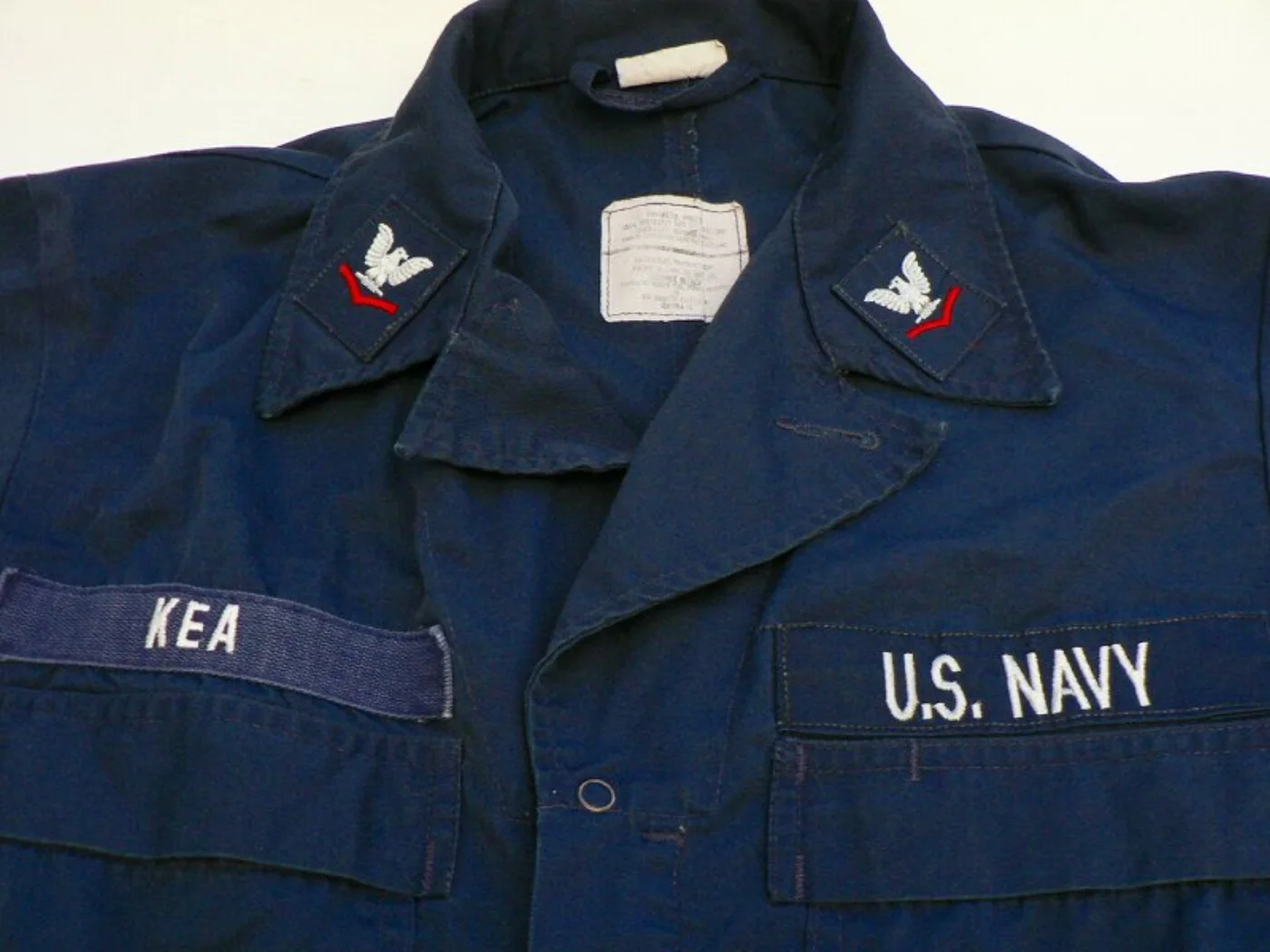 ミリタリーショップ 南国百貨店.COM|沖縄 ミリタリーつなぎ U.S.NAVY 40L [J-339] - ミリタリー 記録写真3