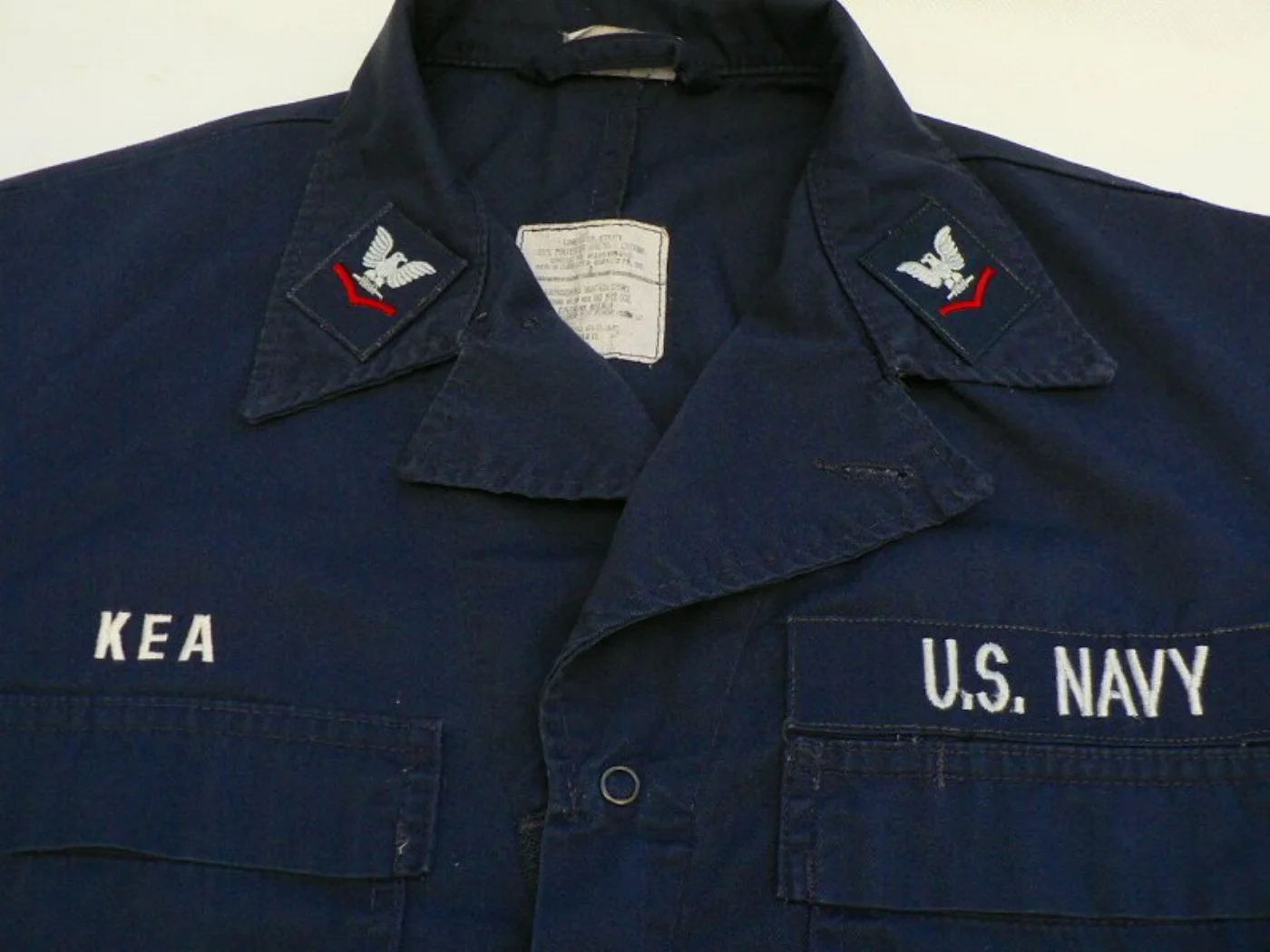 ミリタリーショップ 南国百貨店.COM|沖縄 ミリタリーつなぎ U.S.NAVY 38R [J-340] - ミリタリー 記録写真3