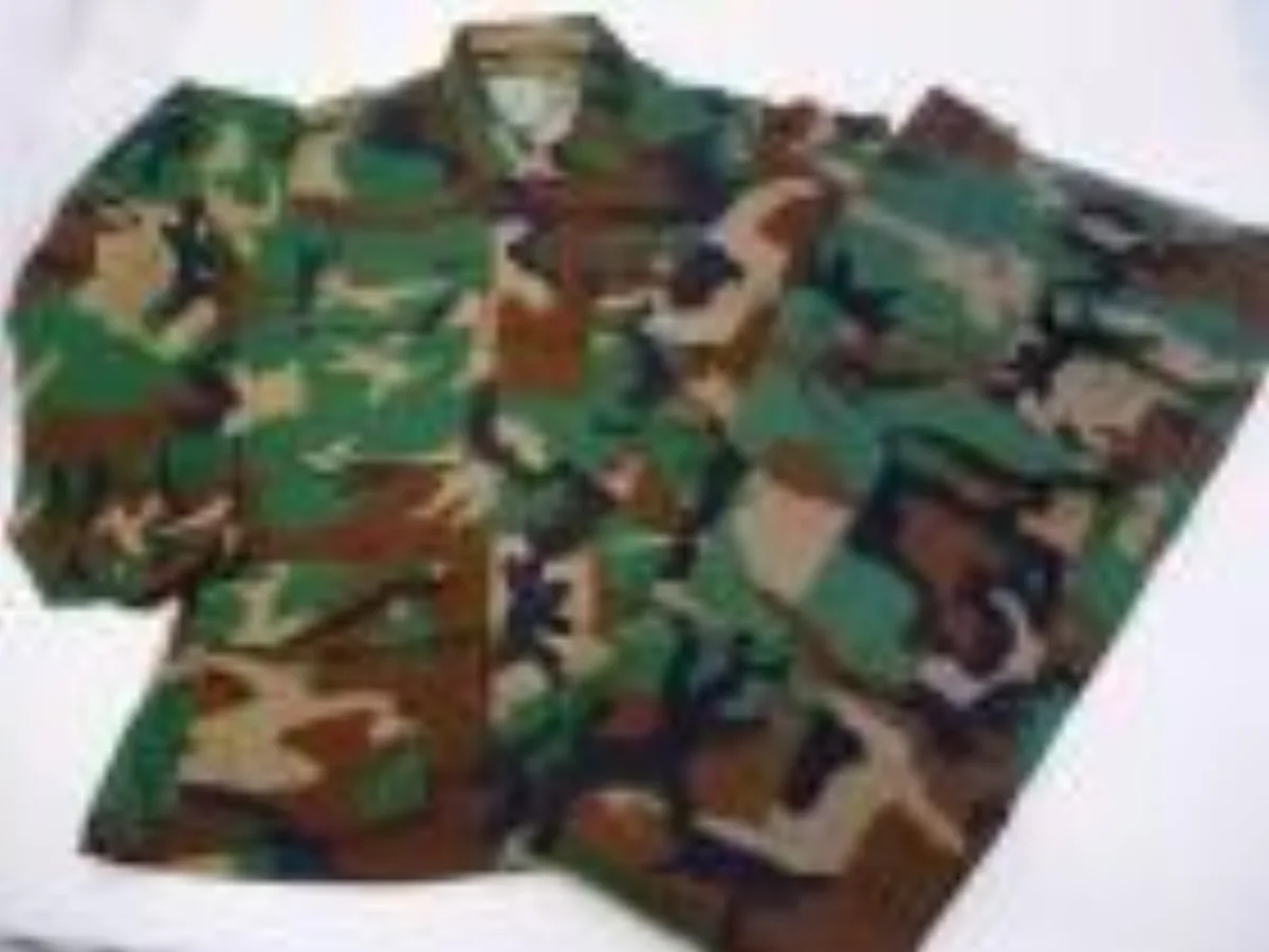 ミリタリーショップ 南国百貨店.COM|沖縄 迷彩服 上下セット 新品未使用品 S-S [G-644 G-645 G-6 記録写真1