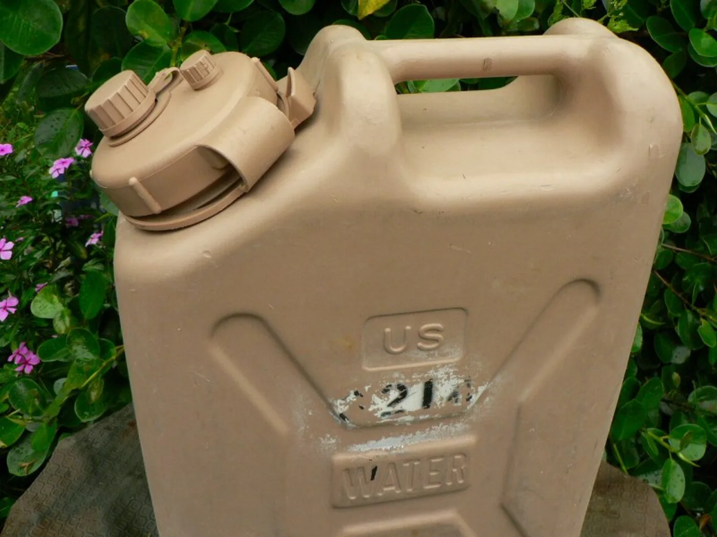 ミリタリーショップ 南国百貨店.COM|沖縄 プラスチック 水管 20リットル デザート [B-681] - プラスチッ 記録写真3