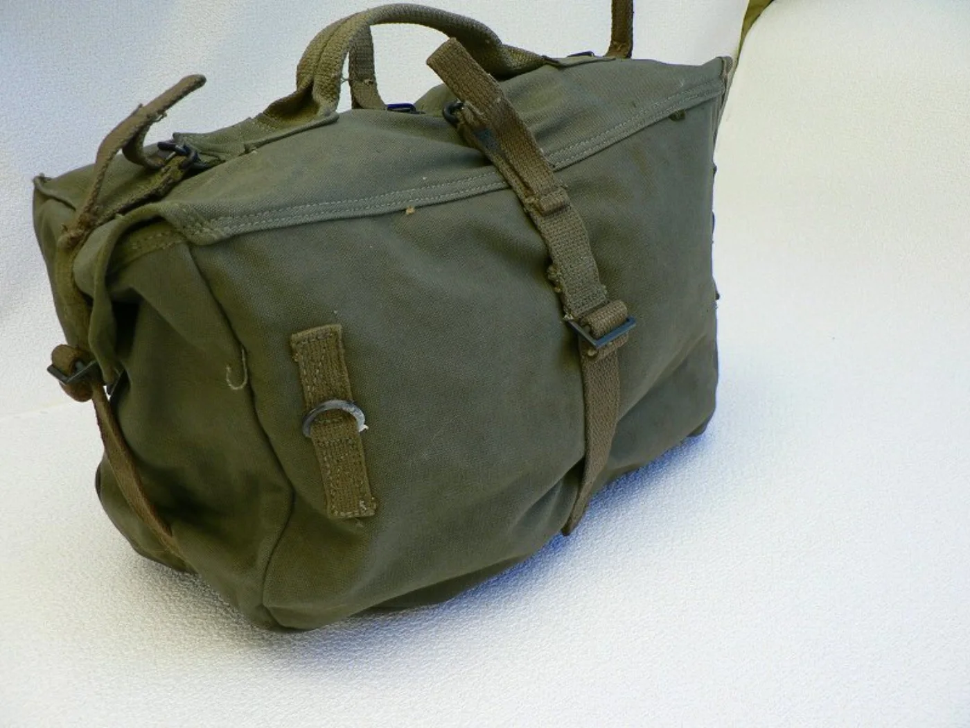 ミリタリーショップ 南国百貨店.COM|沖縄 1945 コットン製バッグ 14 x 38 x 23cm [A-405 A 記録写真5