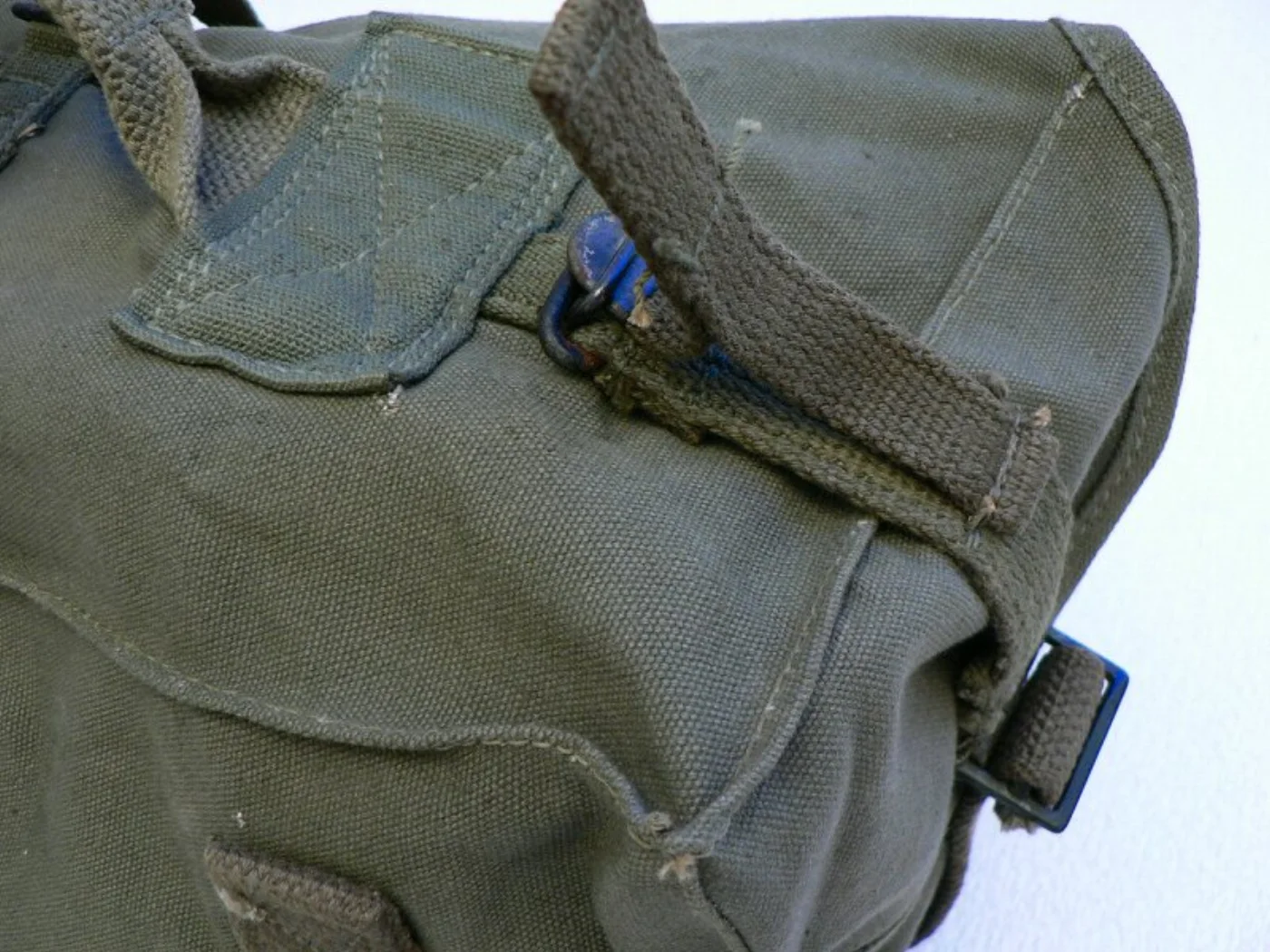 ミリタリーショップ 南国百貨店.COM|沖縄 1945 コットン製バッグ 14 x 38 x 23cm [A-405 A 記録写真8