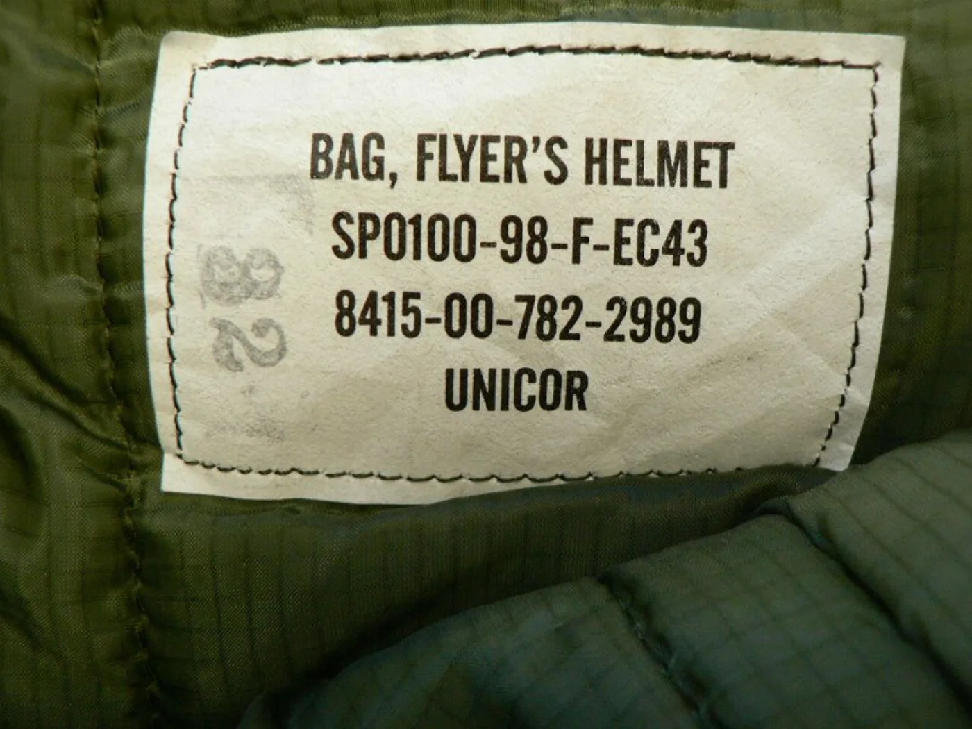 ミリタリーショップ 南国百貨店.COM|沖縄 BAG FLYERS HELMET ヘルメットバッグ [F-477] - 記録写真3