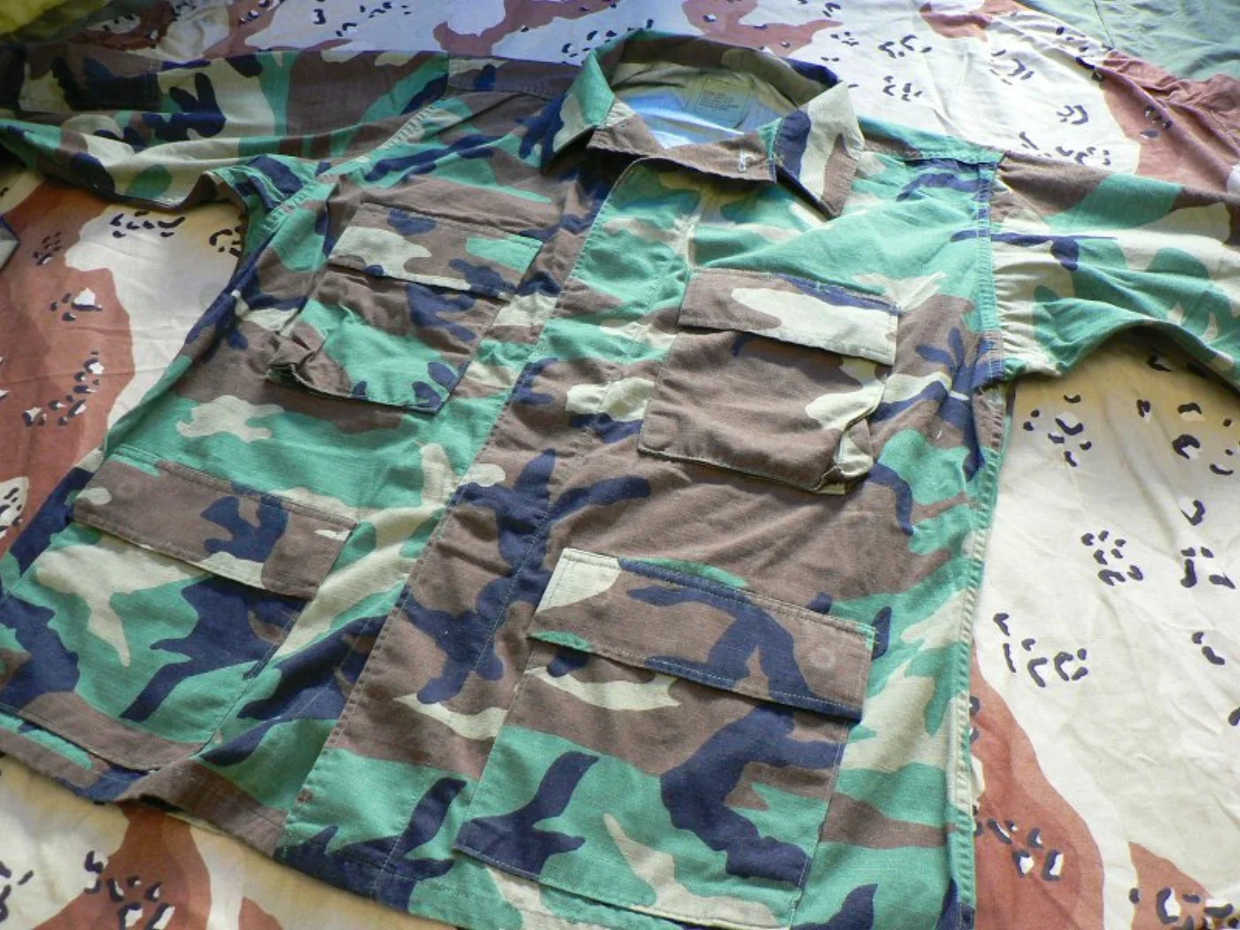 ミリタリーショップ 南国百貨店.COM|沖縄 迷彩服 上下セット -M- [Z Z-813] - 迷彩服 カモフラージュ 記録写真8