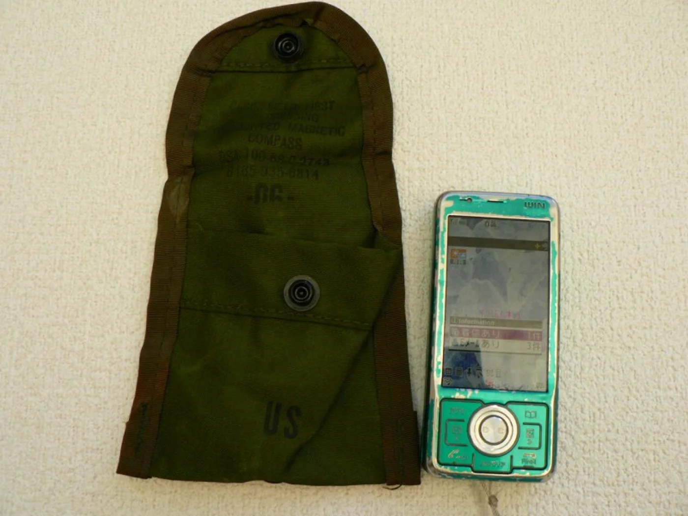 ミリタリーショップ 南国百貨店.COM|沖縄 CASE FIELD FIRST COMPASS DSA100-68 携帯 記録写真4
