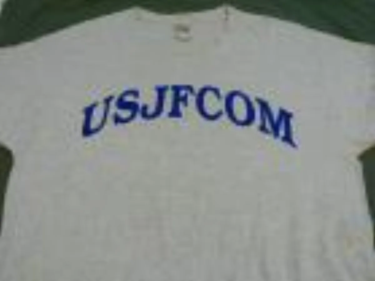 ミリタリーショップ 南国百貨店.COM|沖縄 USJFCOM Tシャツ -L- [G-666] - USJFCOM Tシ 記録写真1