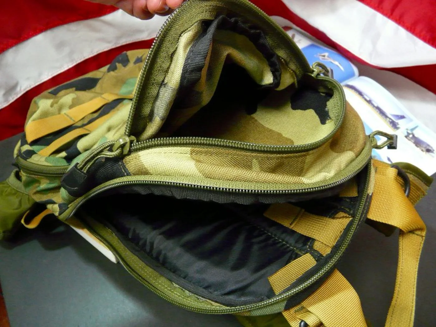 ミリタリーショップ 南国百貨店.COM|沖縄 CAMELBAK キャメルバック カモ 水筒なし リュックサックとして [ 記録写真7