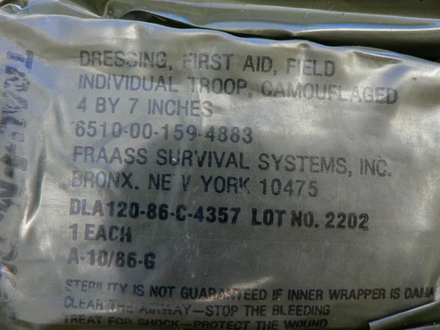 ミリタリーショップ 南国百貨店.COM|沖縄 FIRST AID KIT デザート [D-1131] - FIRST A 記録写真8