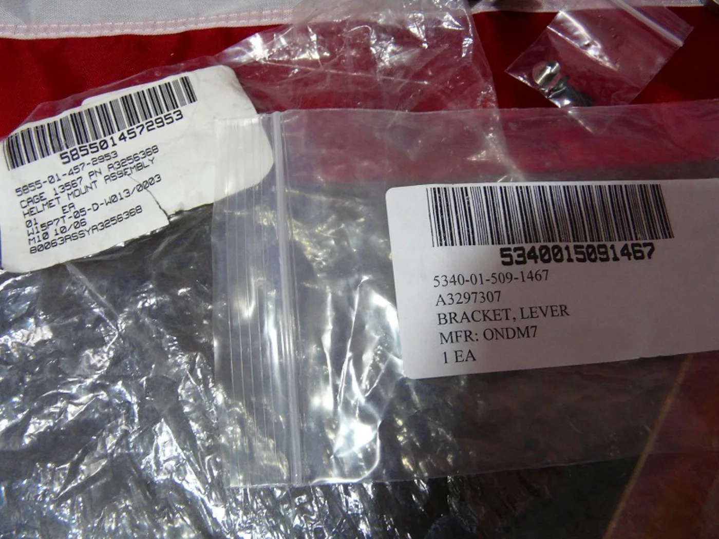 ミリタリーショップ 南国百貨店.COM|沖縄 ナイトビジョンマウント ミッチヘルメット用マウント 新品セット [Q-06 記録写真3