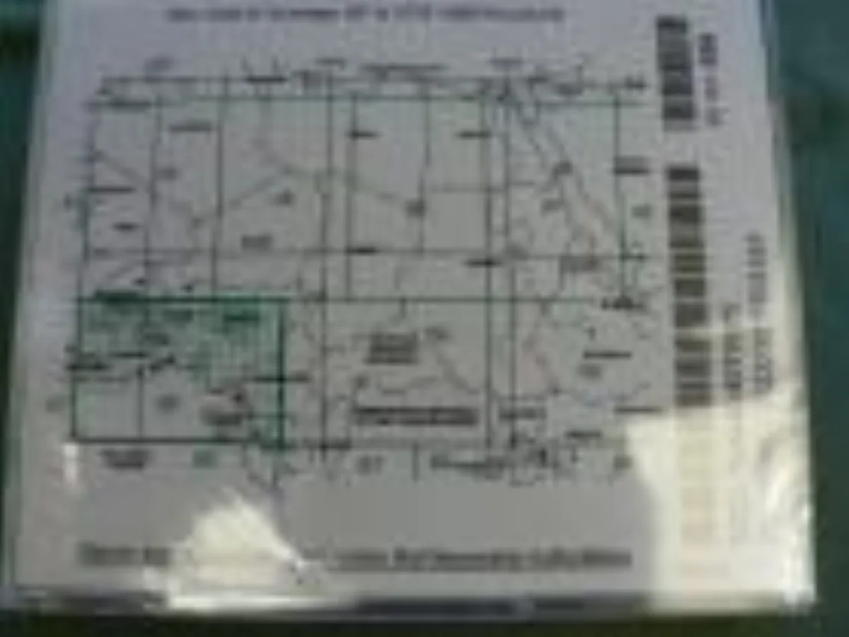 ミリタリーショップ 南国百貨店.COM|沖縄 米空軍実物 航空地図ソフト 貴重品 [D-1144] - 米空軍実物 航空 記録写真2