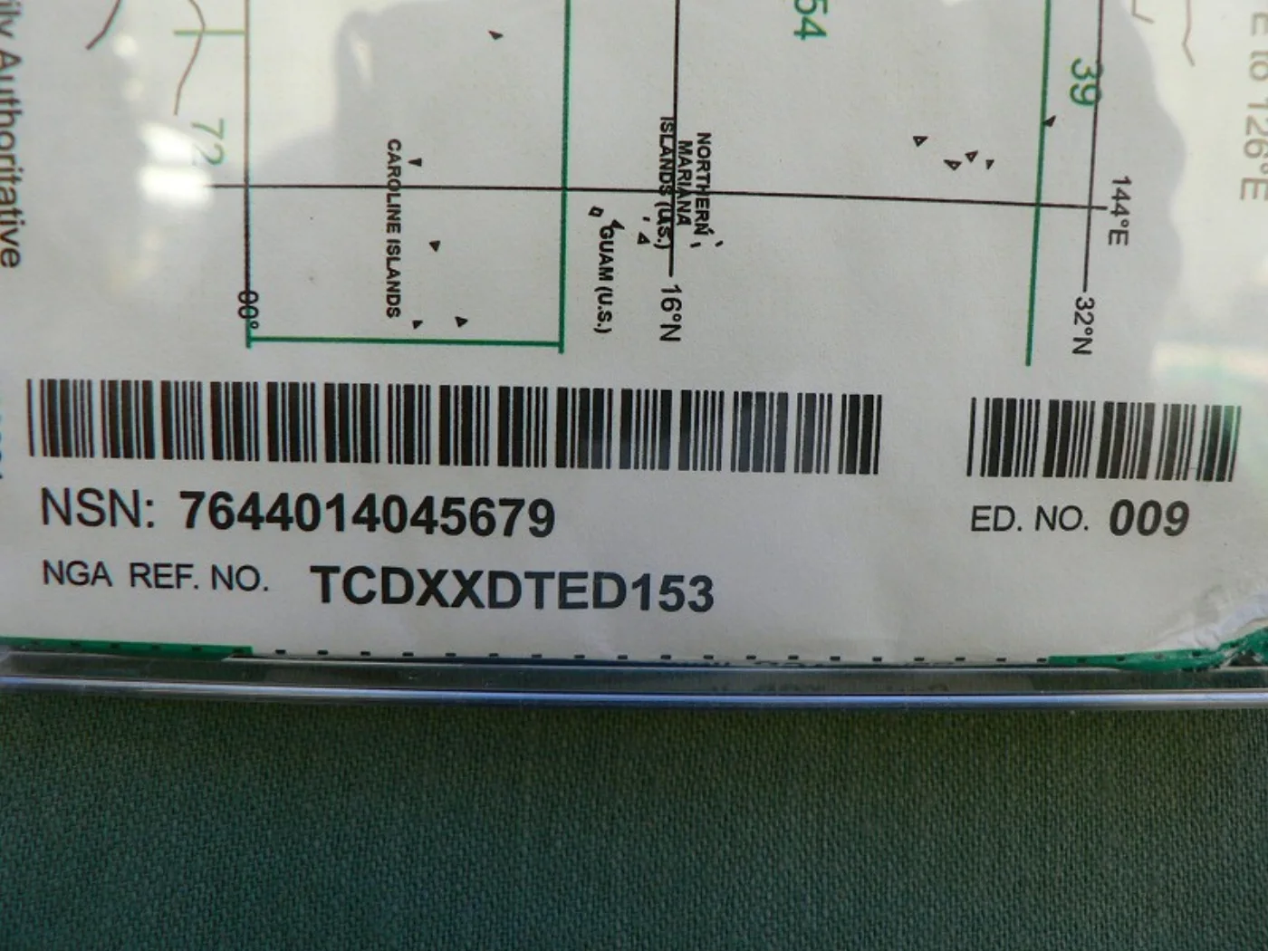ミリタリーショップ 南国百貨店.COM|沖縄 米空軍実物 航空地図ソフト [D-1146] - 米空軍実物 航空地図ソフ 記録写真5