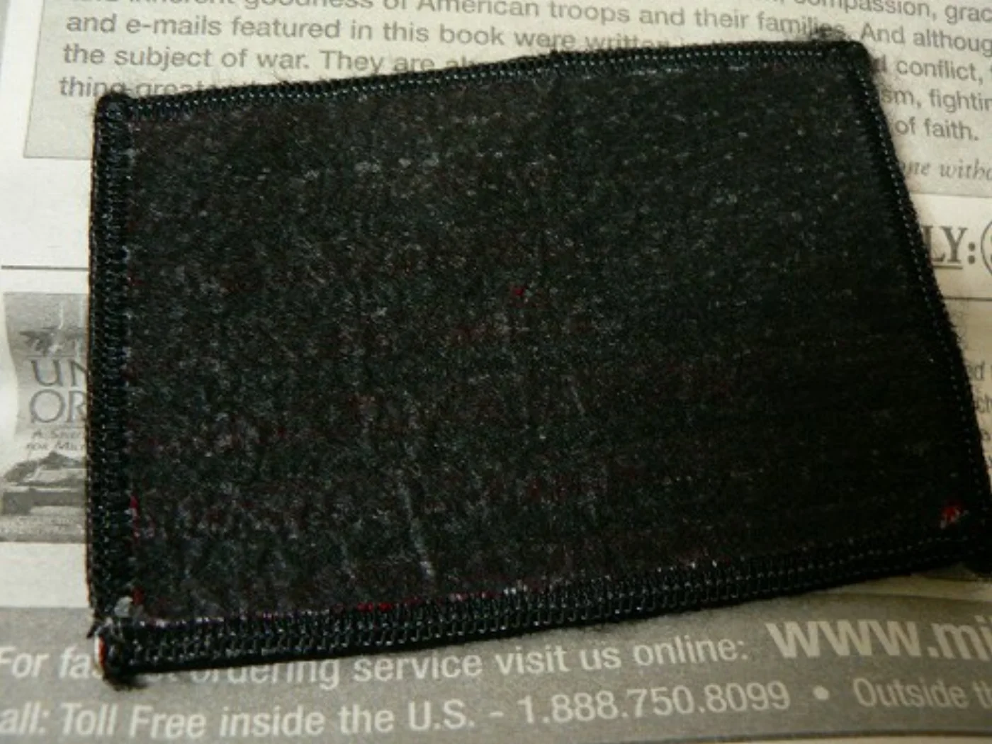 ミリタリーショップ 南国百貨店.COM|沖縄 ワッペン アメリカ国旗 [Y-121] - 米軍放出品・実物・黒ふち・ベル 記録写真3