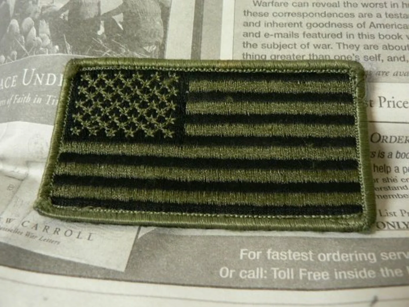 ミリタリーショップ 南国百貨店.COM|沖縄 USA ベルクロ付き パッチ [Y-123] - 米軍放出品・実物 記録写真4