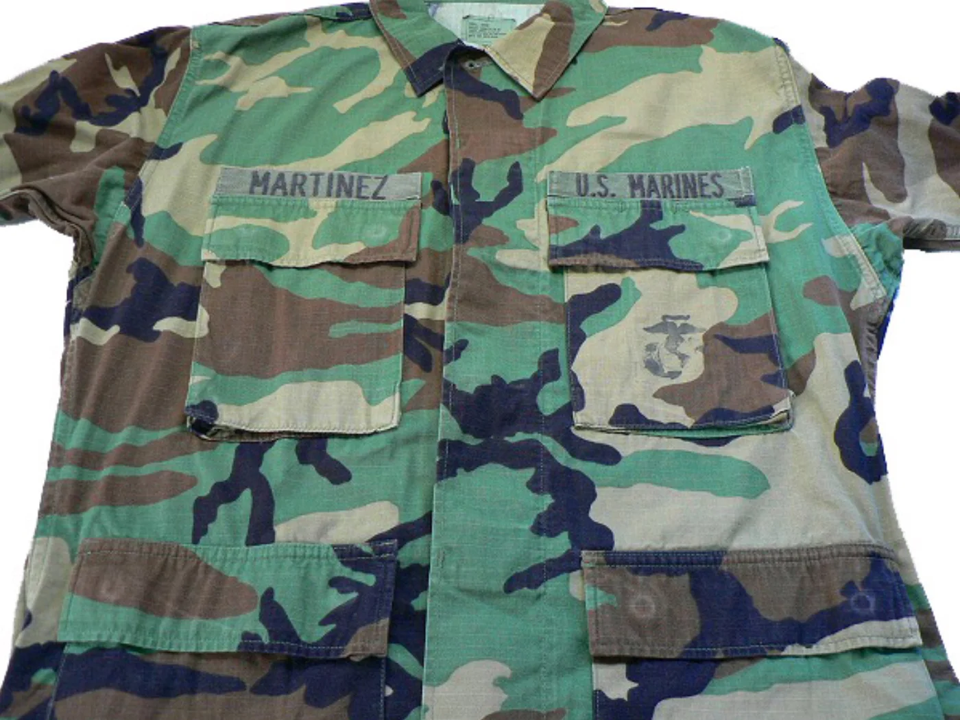 ミリタリーショップ 南国百貨店.COM|沖縄 6C チョコチップ ジャケット 湾岸戦争 デッドストックS-R [Z-15 記録写真4