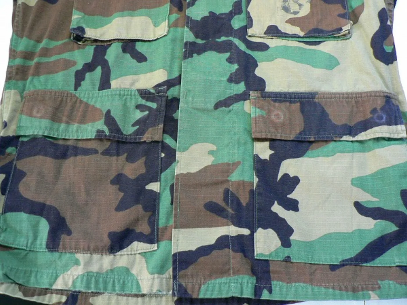 ミリタリーショップ 南国百貨店.COM|沖縄 6C チョコチップ ジャケット 湾岸戦争 デッドストックS-R [Z-15 記録写真6