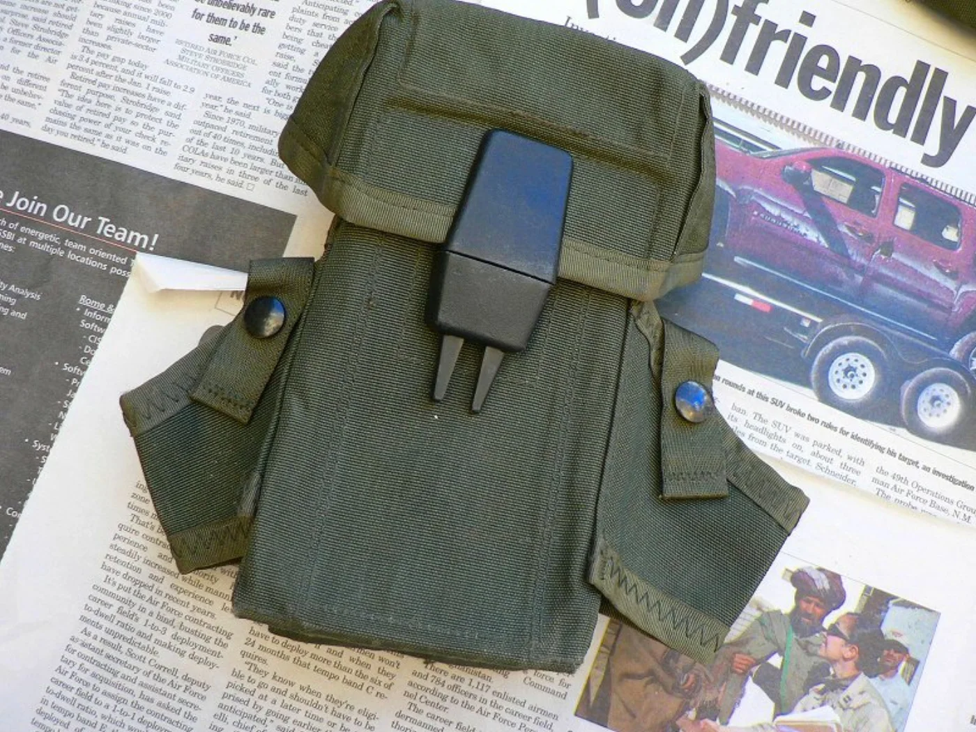 ミリタリーショップ 南国百貨店.COM|沖縄 マガジンポーチ [ZZ C-894] - マガジンポーチ米軍放出品※画像は 記録写真3