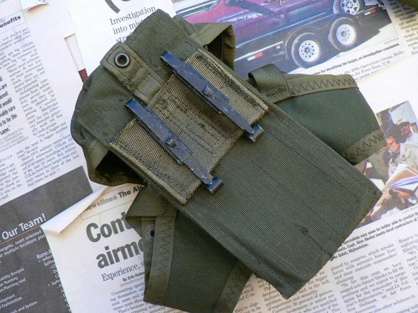 ミリタリーショップ 南国百貨店.COM|沖縄 マガジンポーチ [ZZ C-894] - マガジンポーチ米軍放出品※画像は 記録写真5