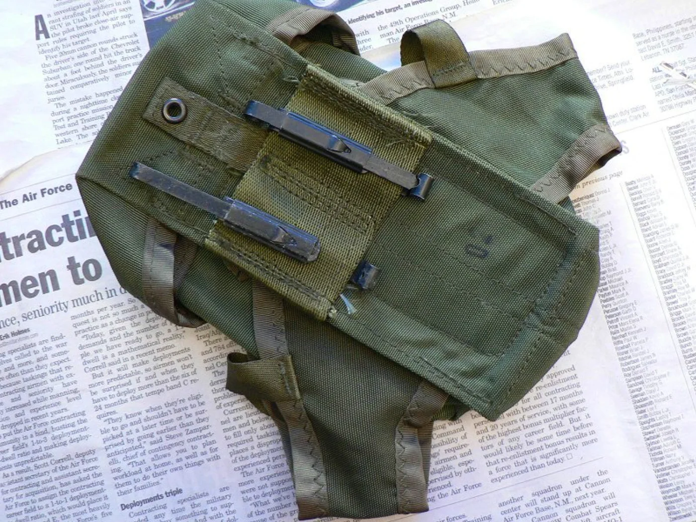 ミリタリーショップ 南国百貨店.COM|沖縄 マガジンポーチ [C-895] - マガジンポーチ米軍放出品※画像はサンプ 記録写真5