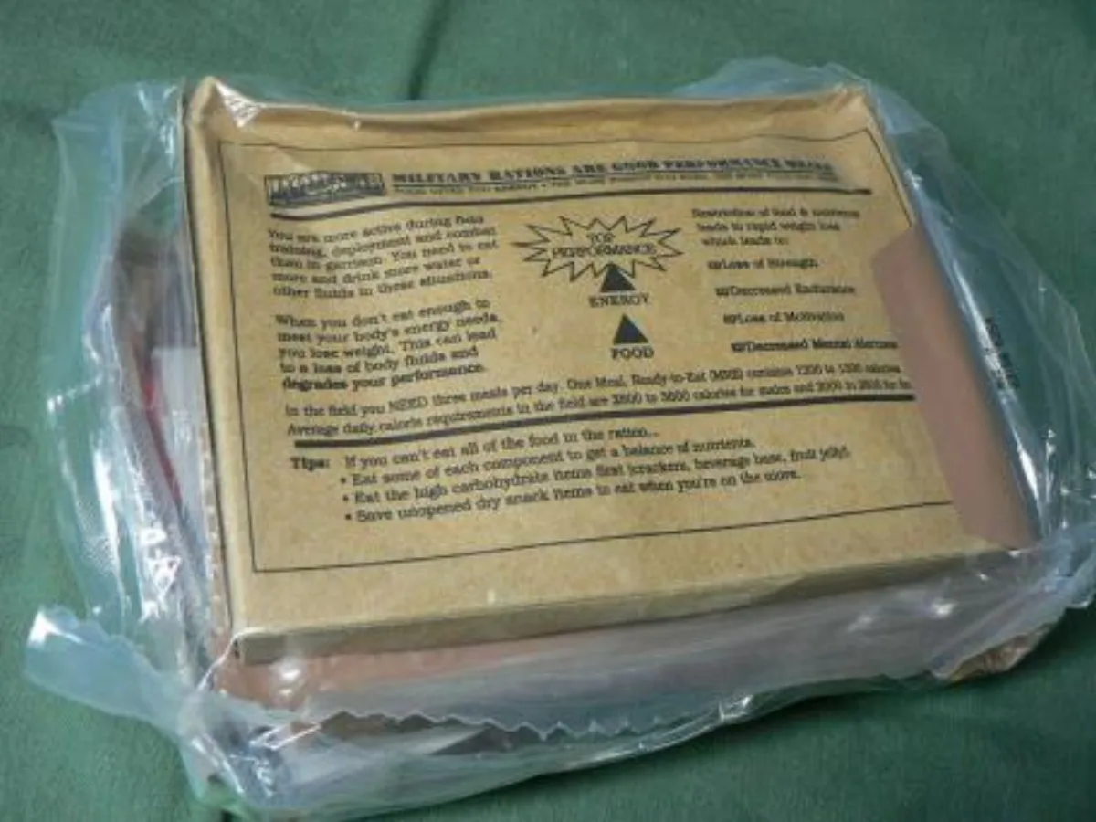 ミリタリーショップ 南国百貨店.COM|沖縄 透明袋入り MRE Cレーション [Z MRE-008] - 透明袋入り 記録写真1