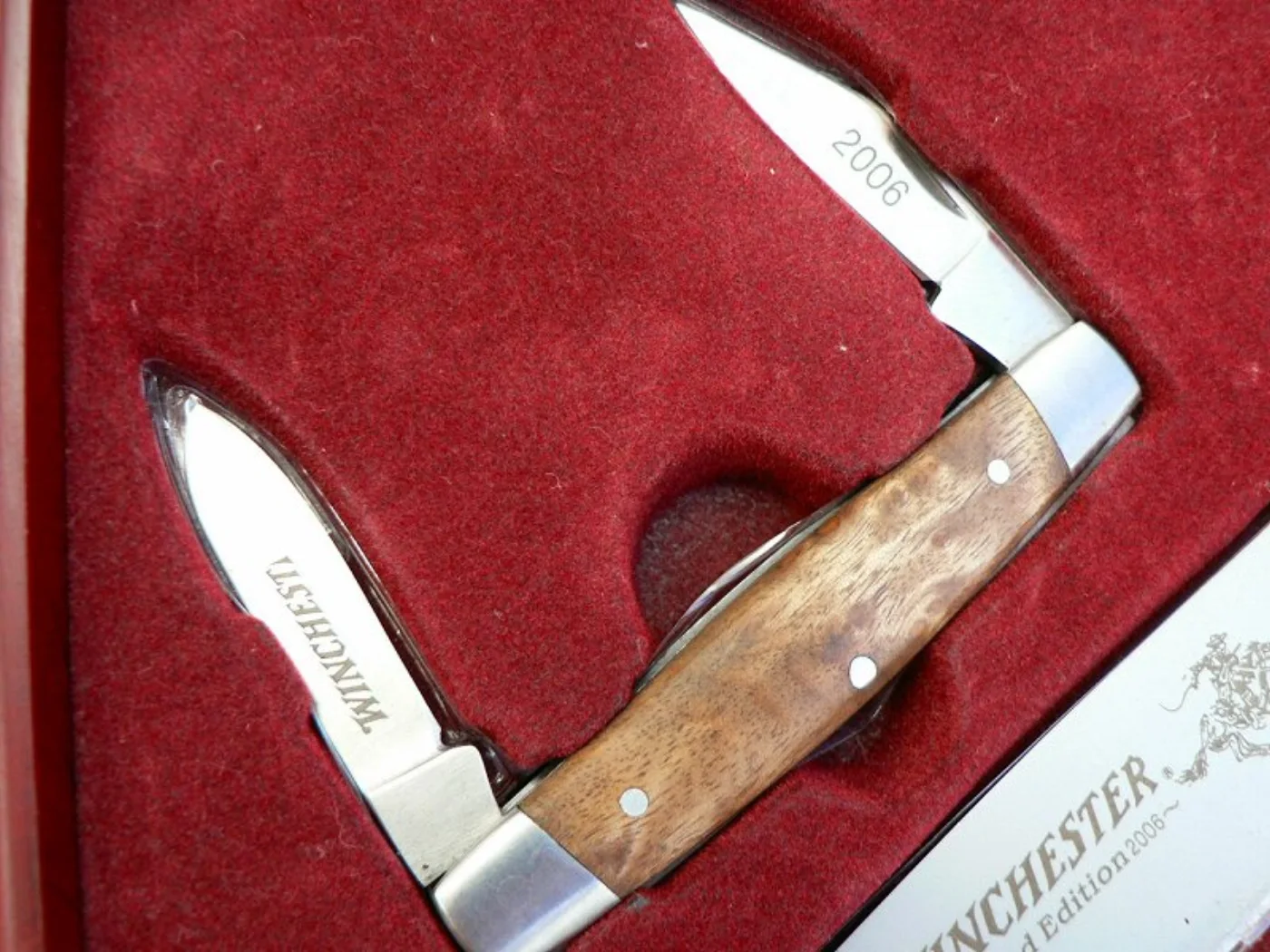 ミリタリーショップ 南国百貨店.COM|沖縄 【本日の特価】Winchester Burl Wood ナイフセット 20 記録写真6