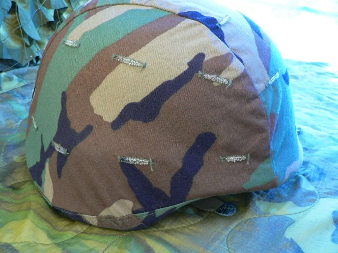 ミリタリーショップ 南国百貨店.COM|沖縄 フリッツヘルメット L-2 カバー付き [Z B-554] - 米軍放出品 記録写真3