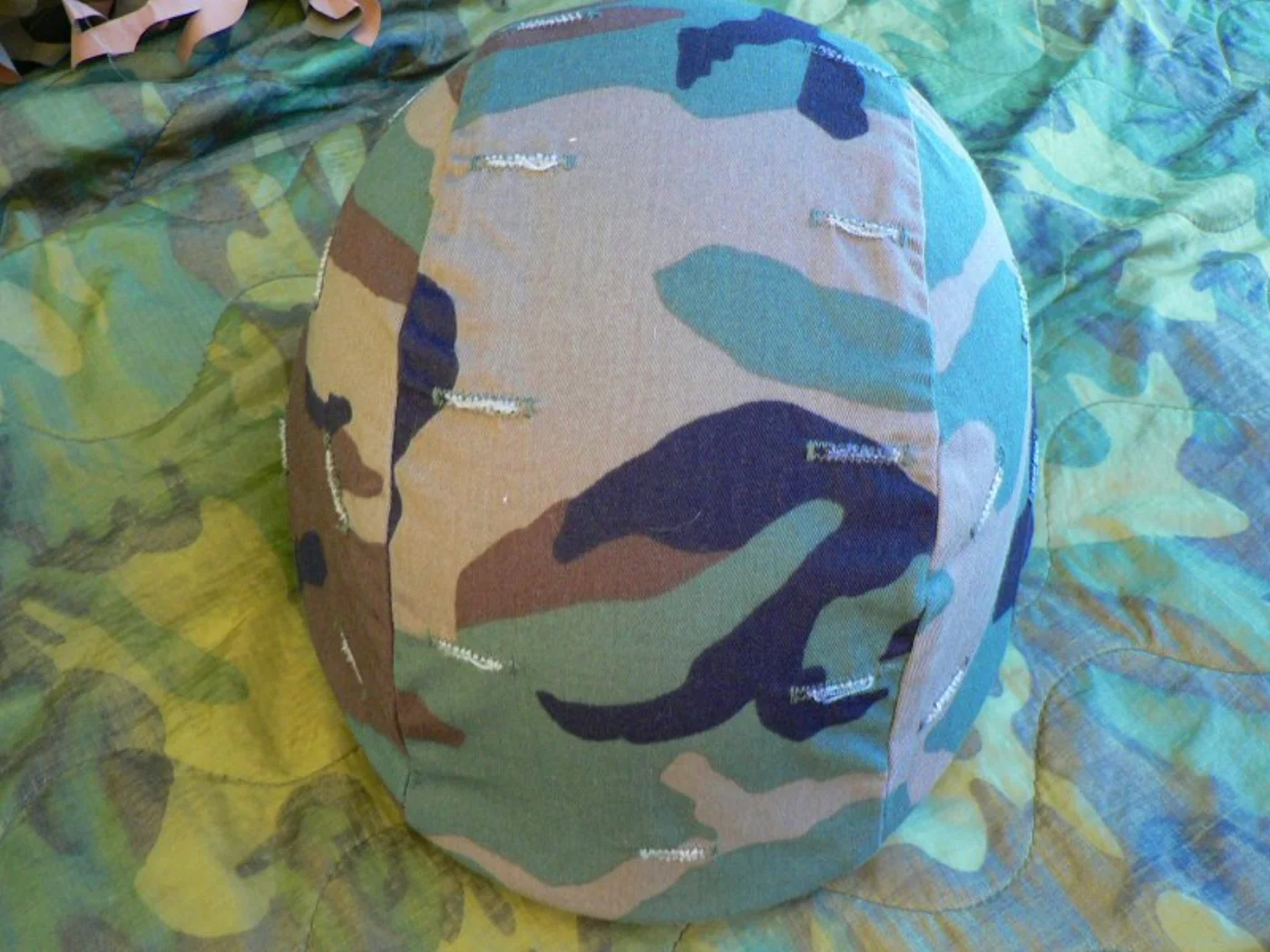 ミリタリーショップ 南国百貨店.COM|沖縄 フリッツヘルメット L-2 カバー付き [Z B-554] - 米軍放出品 記録写真4