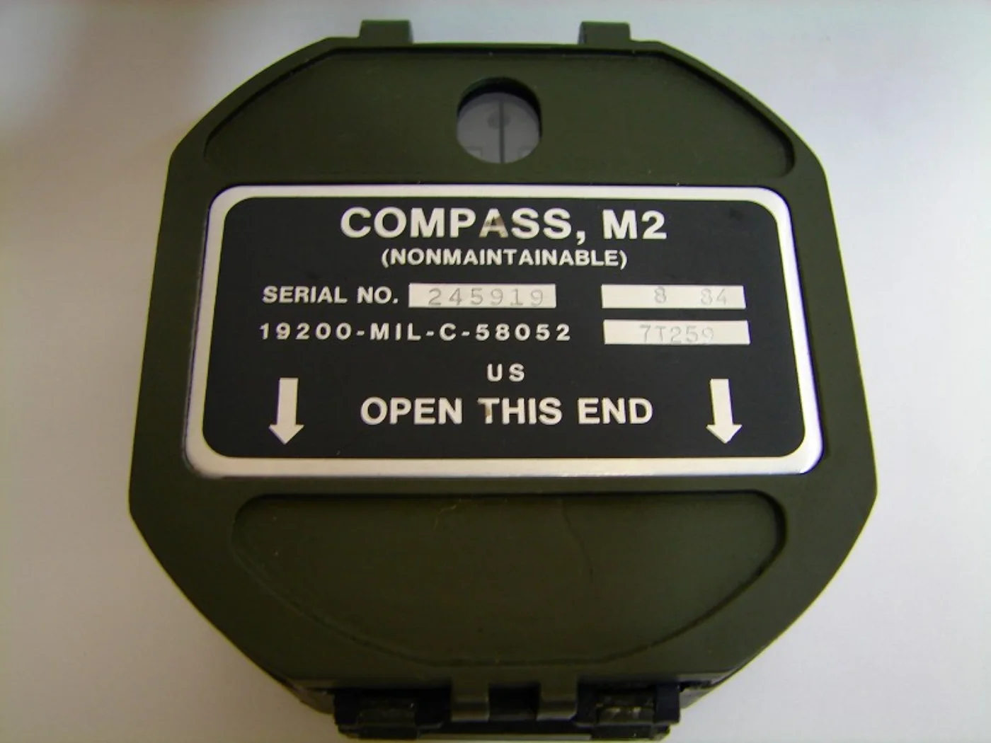 ミリタリーショップ 南国百貨店.COM|沖縄 COMPASS M2 デッドストック 米軍実物 [Q-150] - COM 記録写真6