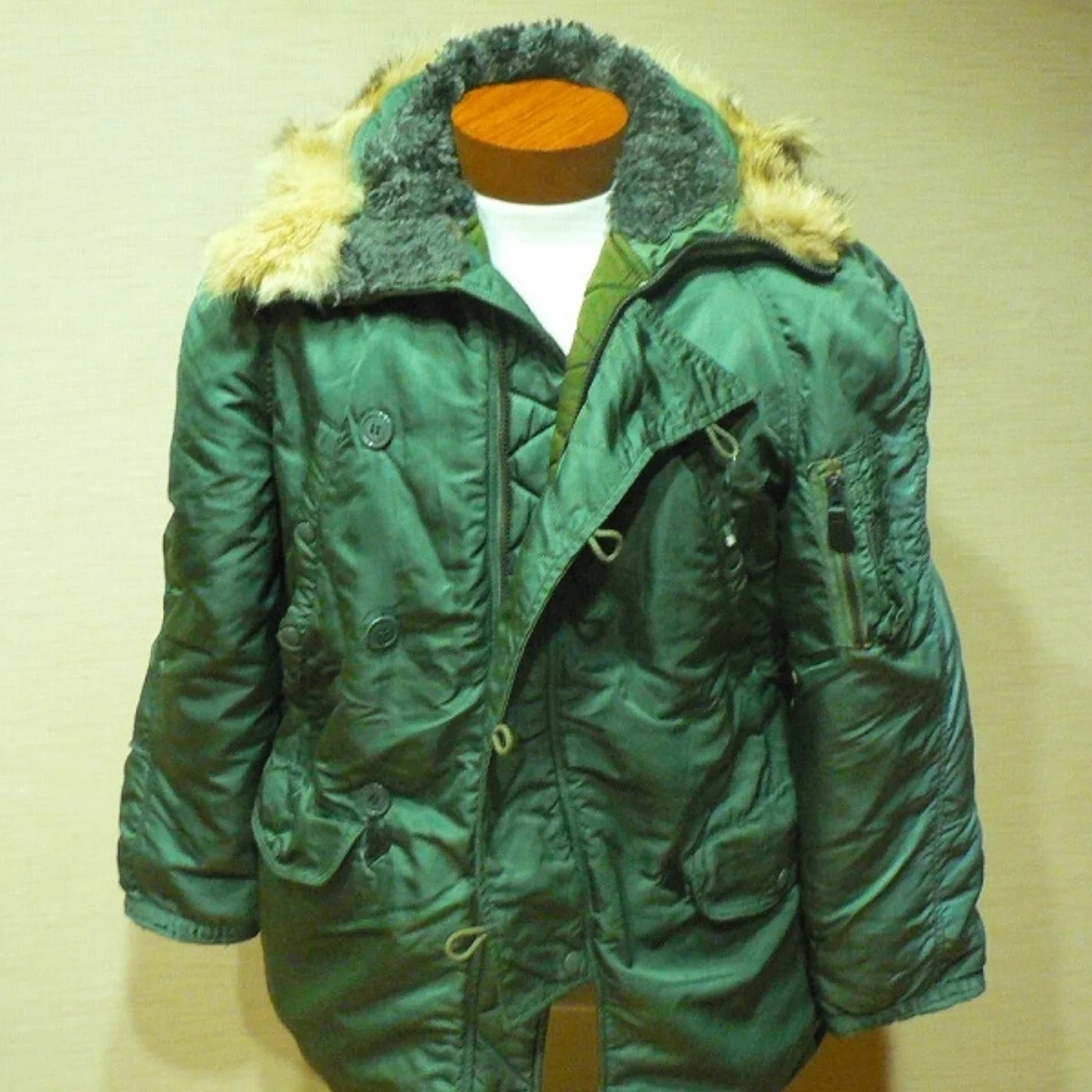 ミリタリーショップ 南国百貨店.COM|沖縄 N-3B JACKET コヨーテフード DSA100-69 -S- [GE 記録写真2