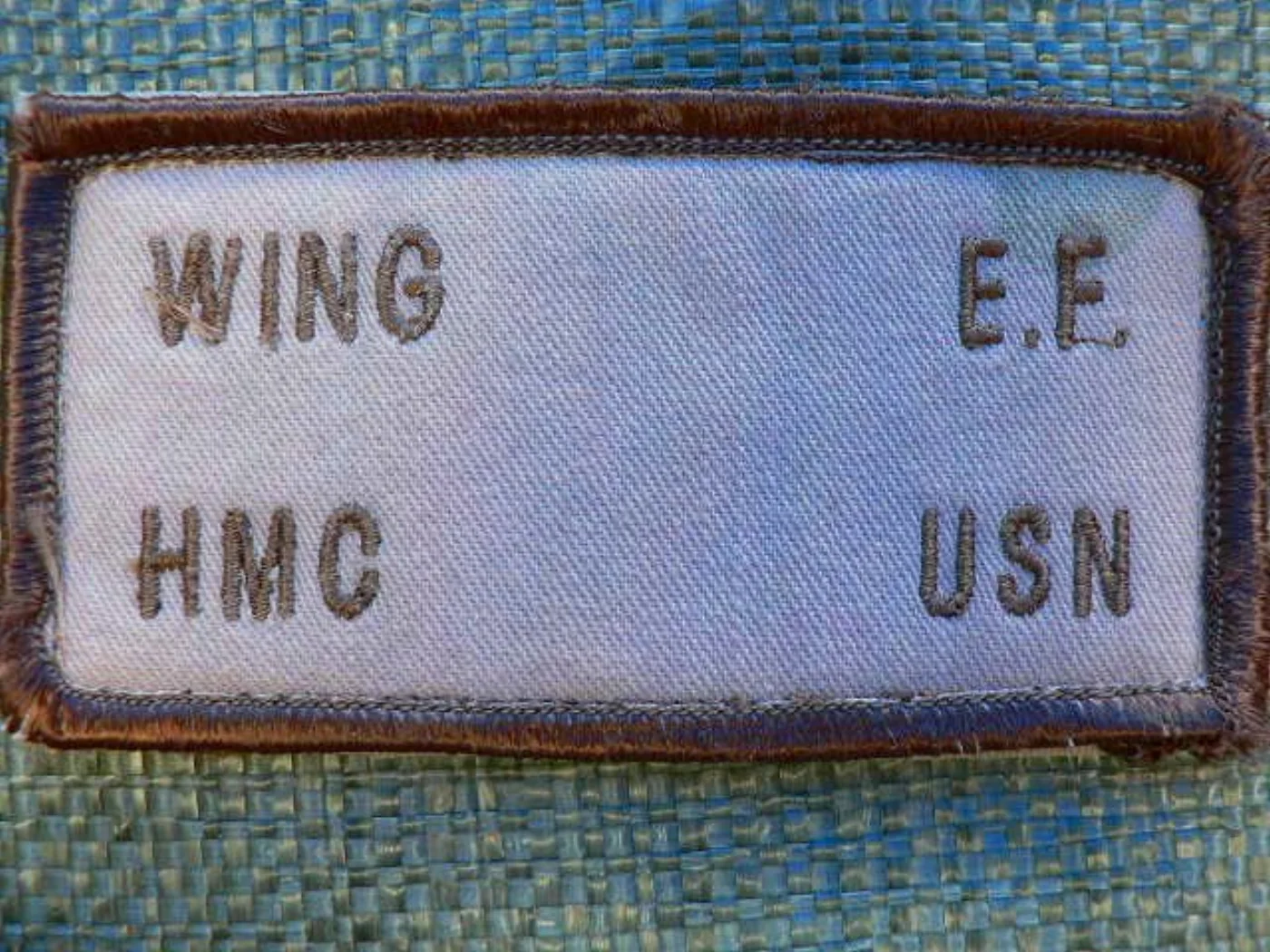 ミリタリーショップ 南国百貨店.COM|沖縄 デザート ワッペン E.F. USN WING HMC ベルクロ付き [Y 記録写真2