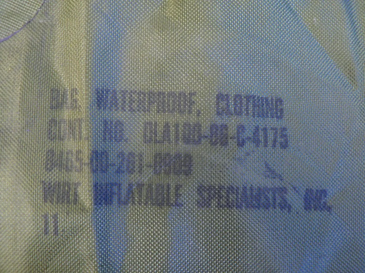 ミリタリーショップ 南国百貨店.COM|沖縄 防水バッグ BAG WATERPROOF DLA100-00 [C-965 記録写真5