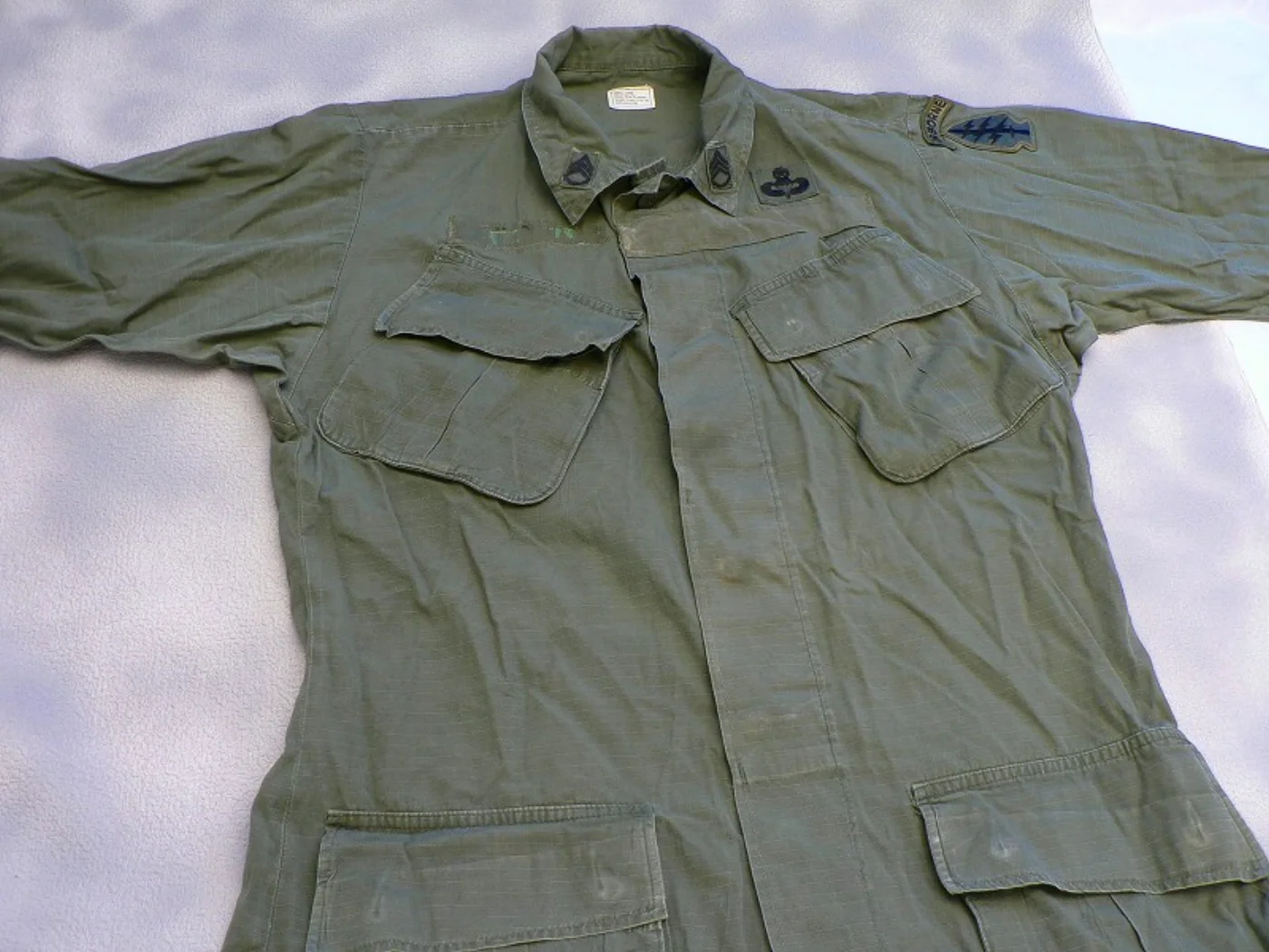 ミリタリーショップ 南国百貨店.COM|沖縄 COAT MANS COTTON W/R RIP-STOP DSA100- 記録写真2