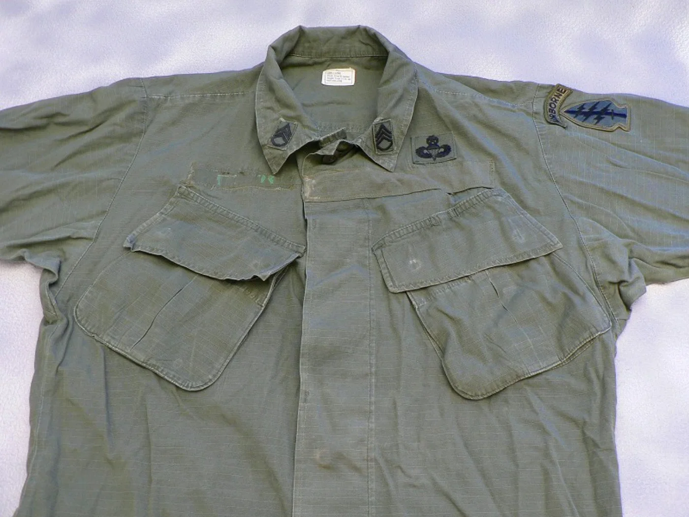 ミリタリーショップ 南国百貨店.COM|沖縄 COAT MANS COTTON W/R RIP-STOP DSA100- 記録写真3