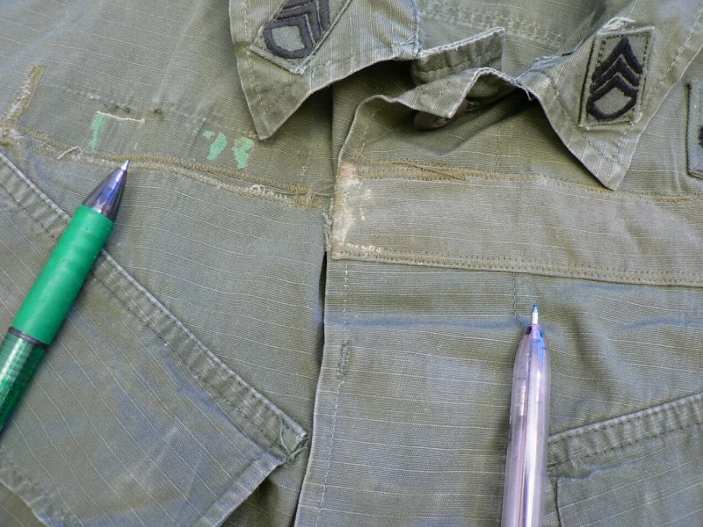 ミリタリーショップ 南国百貨店.COM|沖縄 COAT MANS COTTON W/R RIP-STOP DSA100- 記録写真8