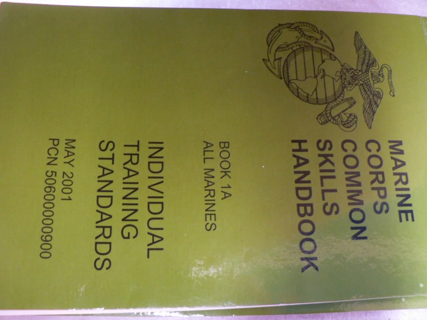 ミリタリーショップ 南国百貨店.COM|沖縄 MARINE CORPS COMMON SKILLS HANDBOOK 1 記録写真3