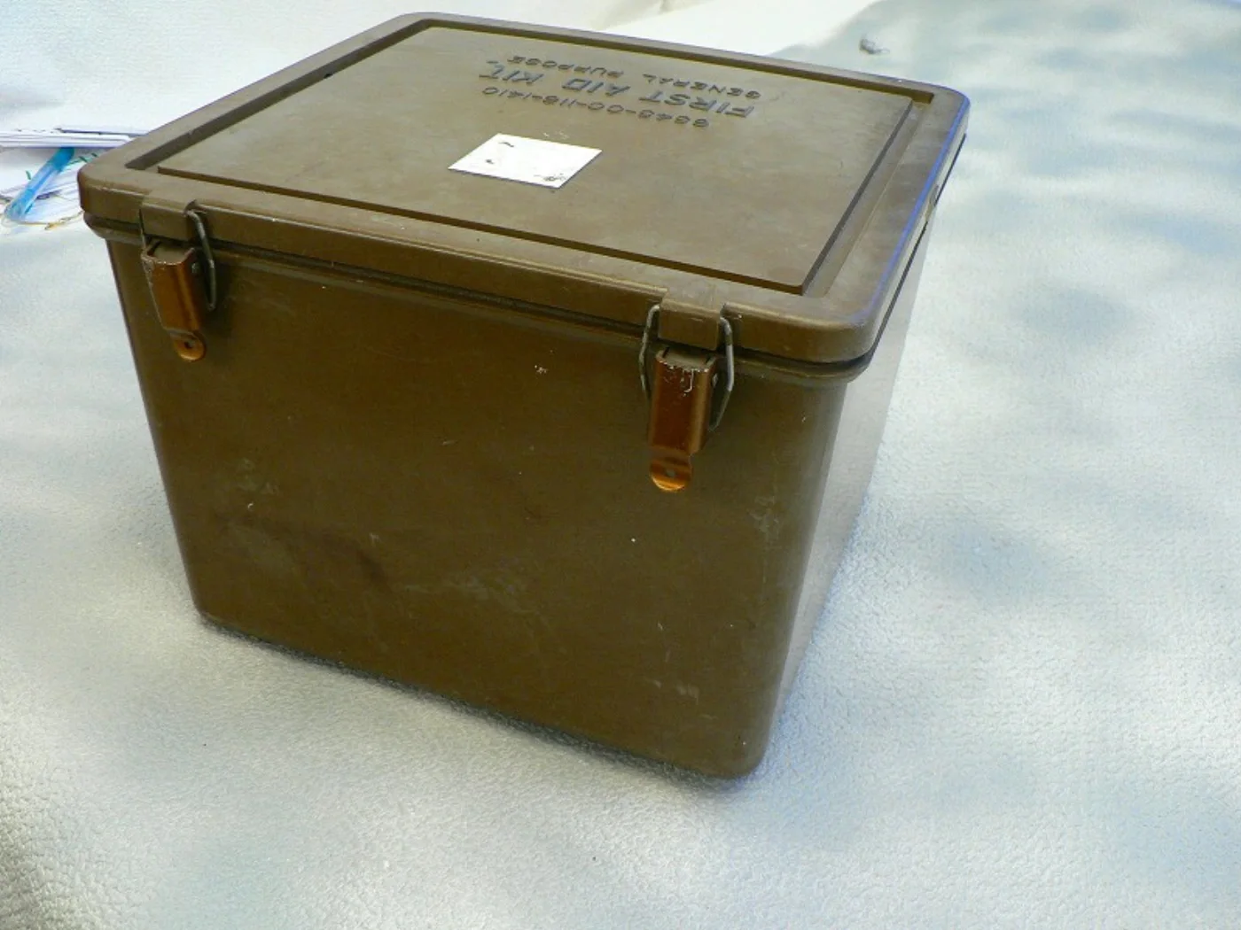 ミリタリーショップ 南国百貨店.COM|沖縄 大きな FIRST AID KIT 中味入り [B-710] - 大きな 記録写真4