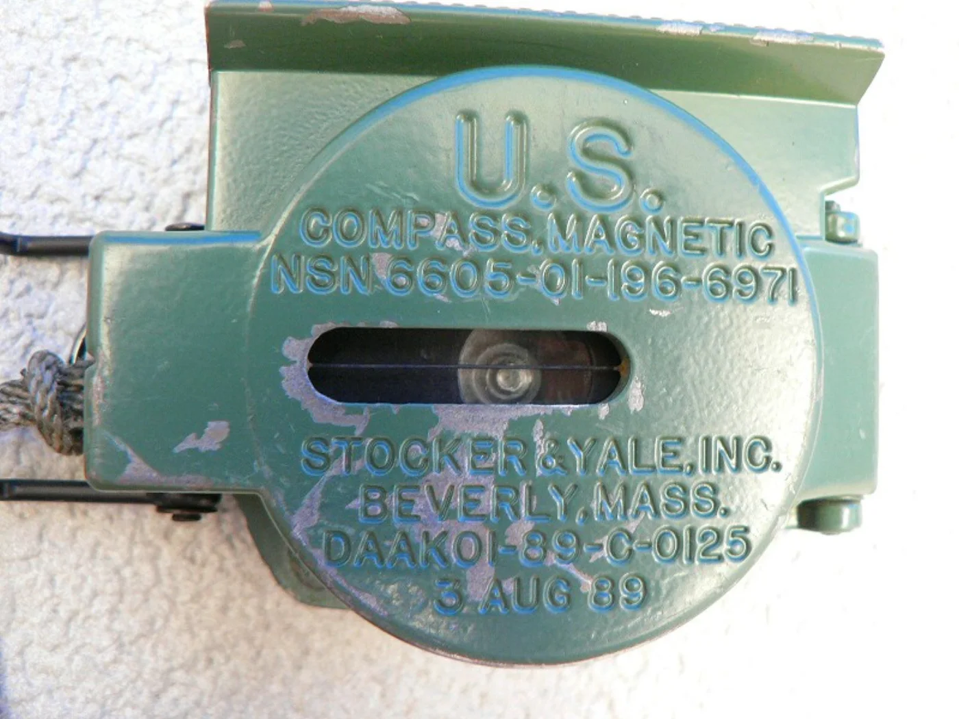 ミリタリーショップ 南国百貨店.COM|沖縄 コンパス 方位磁石 米軍実物 [C-993] - コンパス 方位磁石 米軍 記録写真5